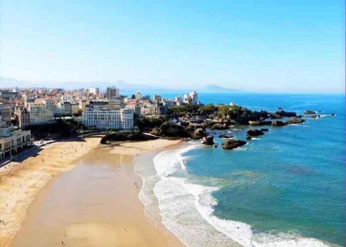 Front De Avec Piscine Et Balcon A - Fr-1-3-412 Biarritz